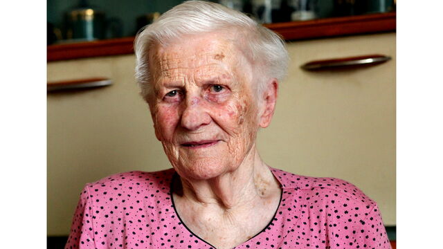 Marie Zhofová v roce 2022. Zdroj: Paměť národa Marie Zhofová v roce 2022. Zdroj: Paměť národa