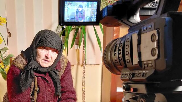 Z natáčení filmu Zakořenění. Zdroj: Paměť národa