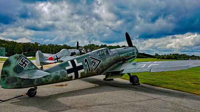 Messerschmitt Bf 109G-4. Zdroj: Tomás Del Coro, CC BY-SA 2.0