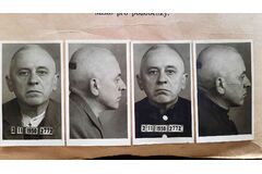 Docent Vysoké školy hospodářské Miloš Horna na vězeňské fotografii Zdroj: NA Praha, Osobní spis Miloše Horny