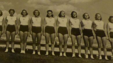 Před odletem na olympiádu v Londýně v roce 1948