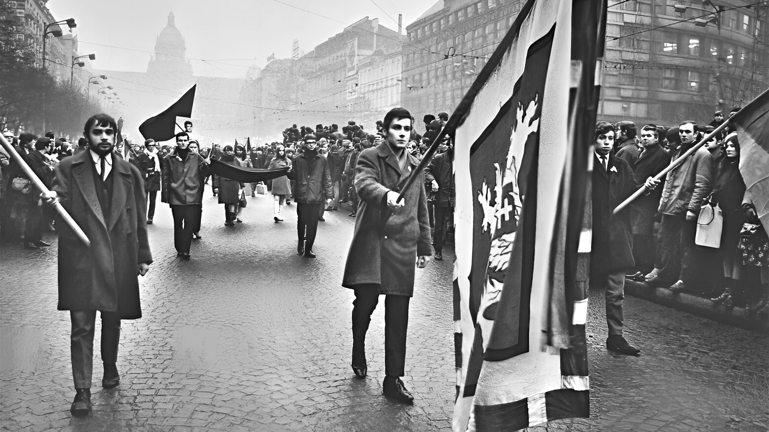 Tryzna za Jana Palacha. Foto: Jiří Všetečka