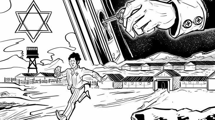 Příběh Alexandra Gajdoše z komiksu Těžká rozhodnutí