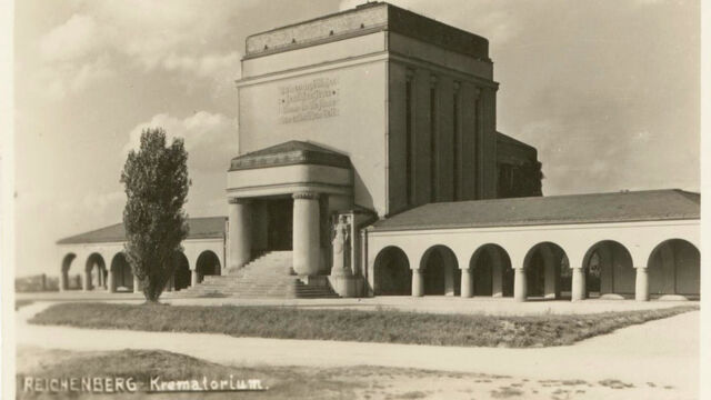 Krematorium bylo dokončeno již v roce 1917