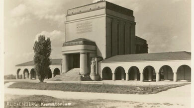 Krematorium bylo dokončeno již v roce 1917