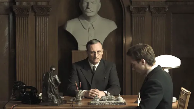 Z filmu Dva prokurátoři (Sergej Loznica, 2025), zdroj: Aerofilms
