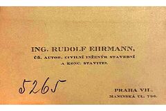 Ehrmann, vizitka