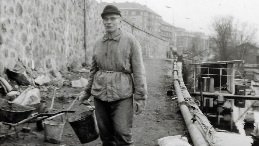 Po nuceném odchodu z armády pracoval Jan Plovajko v dělnických profesích. Foto: Paměť národa