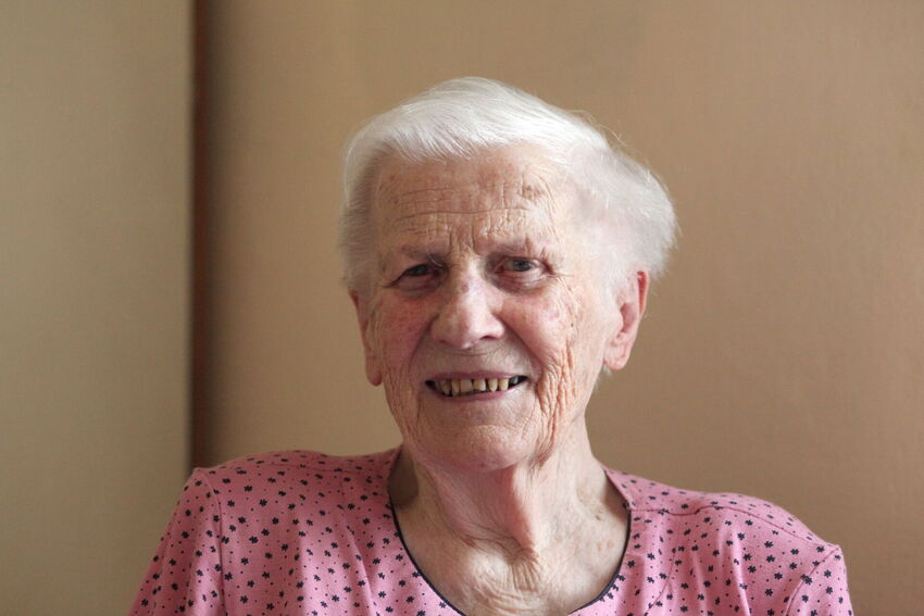 Marie Zhofová v roce 2022. Zdroj: Paměť národa