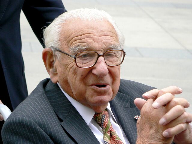 Sir Nicholas Winton v Praze, 2007
