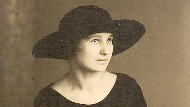 Ludmila Kloudová Veselá, zdroj: archiv rodiny Kloudových
