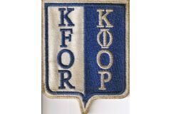 Nášivka KFOR, Kosovo, 2002<br /> 