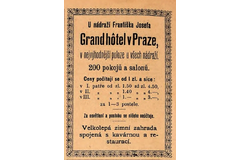 Inzerát v Listech pojizerských, dne 2. 8. 1891