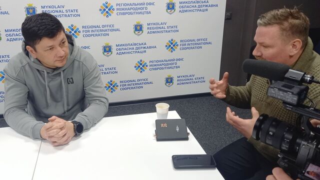 Vitalij Kim a Martin Kroupa. Zdroj: Paměť národa