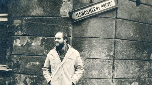 Martin Semrád, Stará Boleslav, 1984. Zdroj: archiv pamětníka