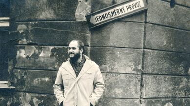 Martin Semrád, Stará Boleslav, 1984. Zdroj: archiv pamětníka