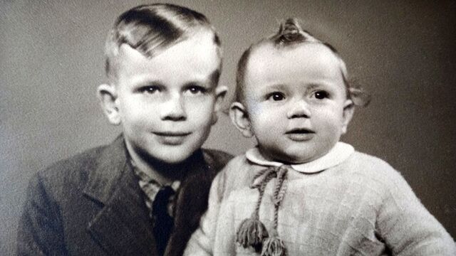 Marianna s bratrem Janem. Zdroj: archiv pamětnice