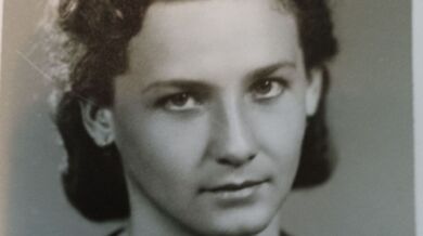 Jediná přeživší oběť havárie ruské cisterny v Desné Hana Kosinová. Zdroj: archiv Evy Kosinové