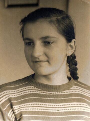 Ludmila Čechová roku 1958