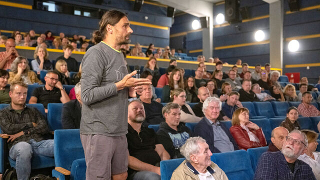 Biograf Kotva v Českých Budějovicích, 28. května 2025. Foto: Václav Pancer