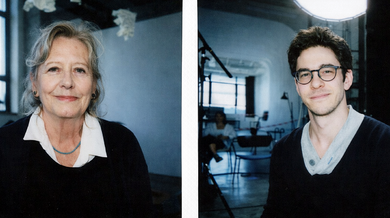 Dokumentaristka Helena Třeštíková a herec Marek Adamczyk. Foto: Marek Adamczyk a Helena Třeštíková 