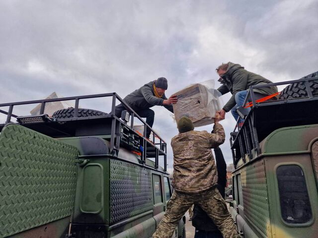 Materiální pomoc Post Bellum směřuje na Ukrajinu. Zdroj: Post Bellum