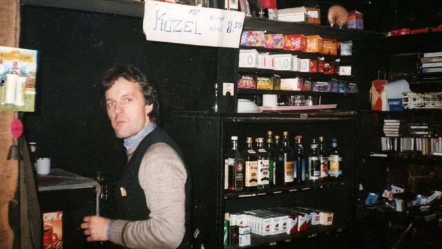 Ivan Jandek v Nausei, 1993. Zdroj: archiv pamětníka