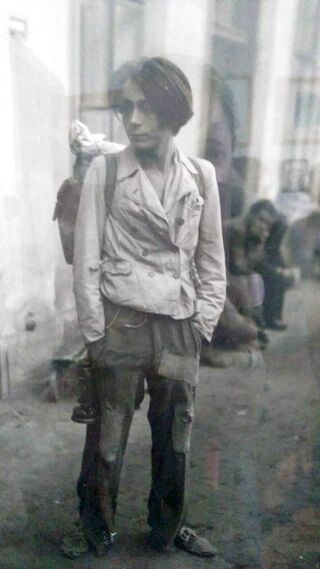 Mladý Asaf Auerbach (*1928 †︎2022), jedno ze zachráněných dětí