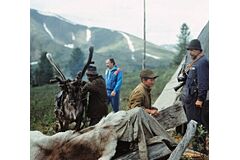 Na mongolské hranici, tábor chovatelů sobů, 1987