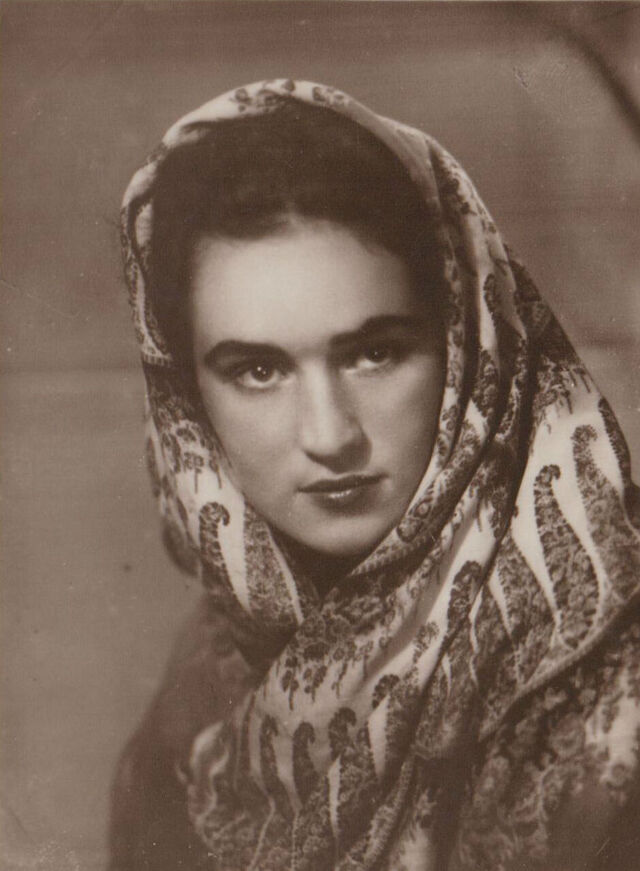 Galina Vaněčková na fotografii z mládí. Zdroj: archiv pamětnice