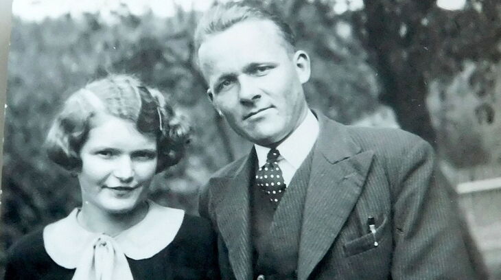 Rodiče Marie a Karel Koláčkovi, zdroj: archiv pamětnice