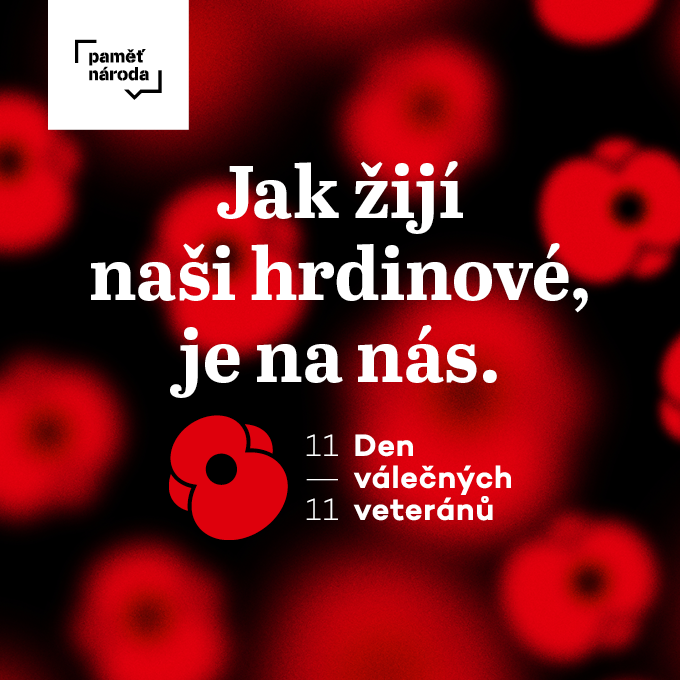 Den válečných veteránů – vlčí mák. Jak žijí naši hrdinové, je na nás.