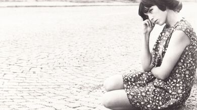 Naďa Köhlerová v České Lípě roku 1969. Foto: Ivan Köhler. Zdroj: archiv pamětnice