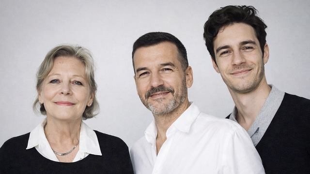 Dokumentaristka Helena Třeštíková, moderátor Jakub Železný a herec Marek Adamczyk 