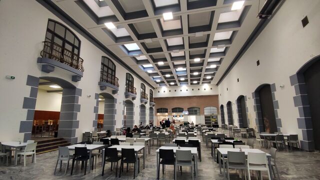 Současná podoba tzv. Orlího sálu.