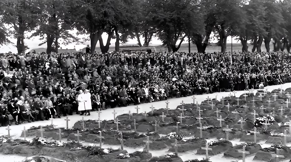 Ghetto Terezín 1945: transporty zubožených a pak oběti tyfu