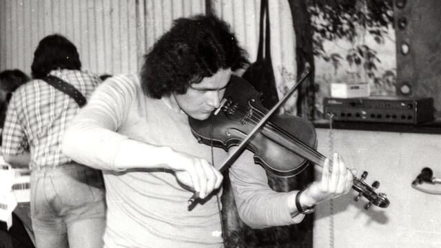 Posádková hudba Marného Slávy, Oskava, 1986. Zdroj: archiv pamětníka