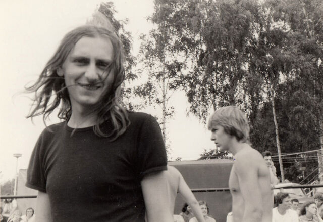 Jiří Holba v polovině 80. let. Zdroj: archiv Jiřího Holby