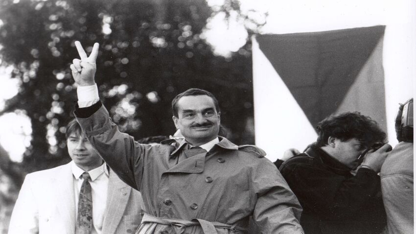 Karel Schwarzenberg v roce 1991. Foto: M. Plur