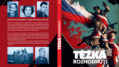 Titulní strana komiksu Těžká rozhodnutí. Zdroj: Paměť národa